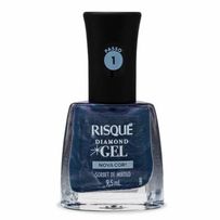 Esmalte Risque Diamond Gel Nova Cor Sorbet de Mirtilo 9,5ml