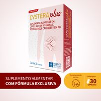 Suplemento Alimentar Cystera Plus 30 Comprimidos