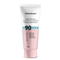 Protetor Solar Facial Textura Ultraleve Rápida Absorção FPS90 - 50g