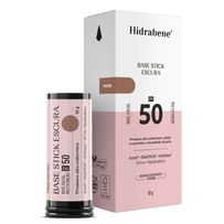 Base Facial Stick Hidrabene FPS50 Escura 12g