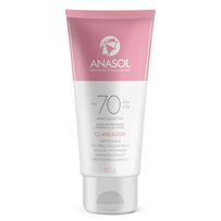 Protetor Solar Facial Anasol Clareador FPS70 60g