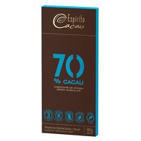 Chocolate Espírito Cacau 70% Cacau 80g