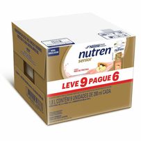 Complemento Alimentar Nutren Senior Sabor Mix de Frutas 9 Unidades de 200ml Cada