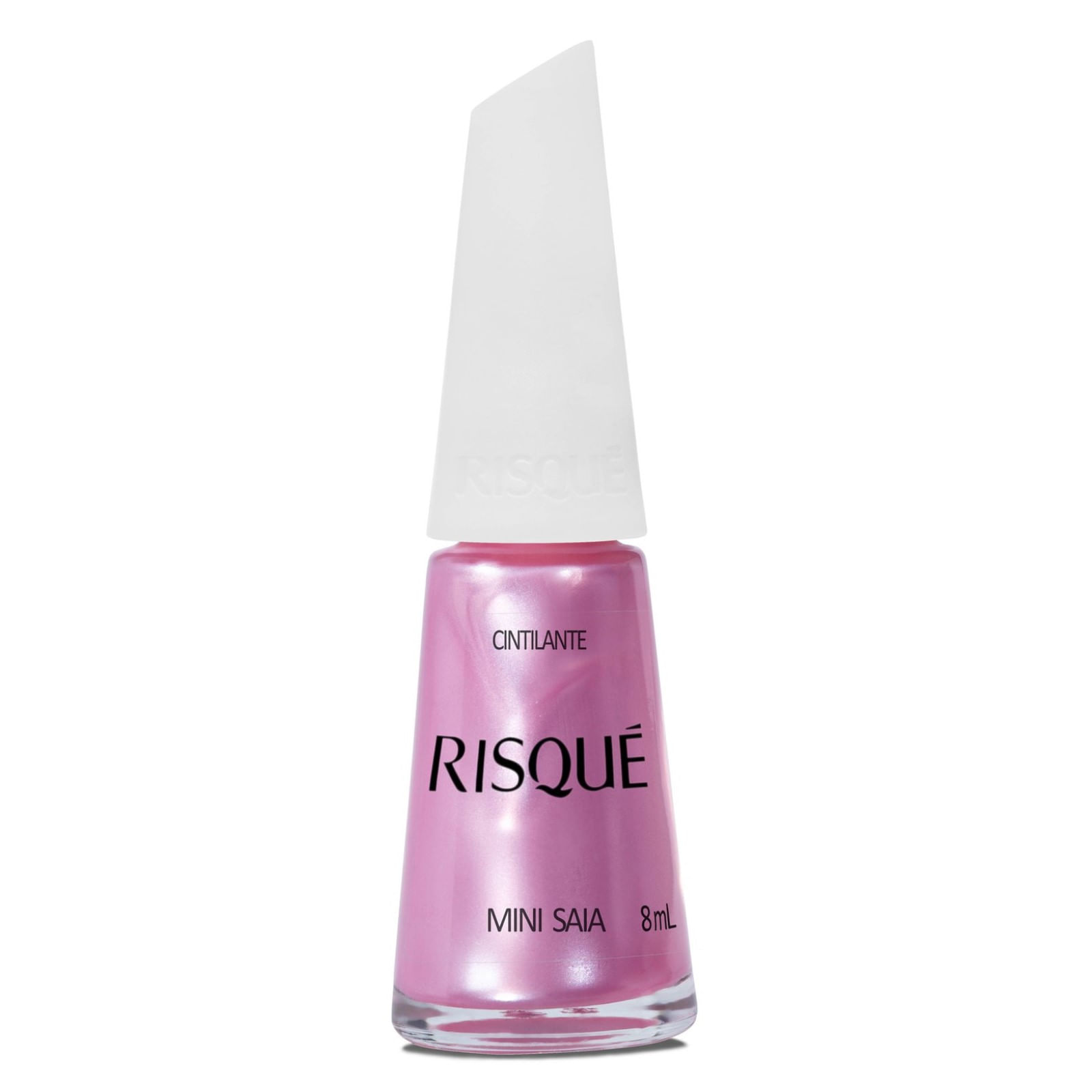 Esmalte Cintilante Risqué Rosa Mini Saia 8ml