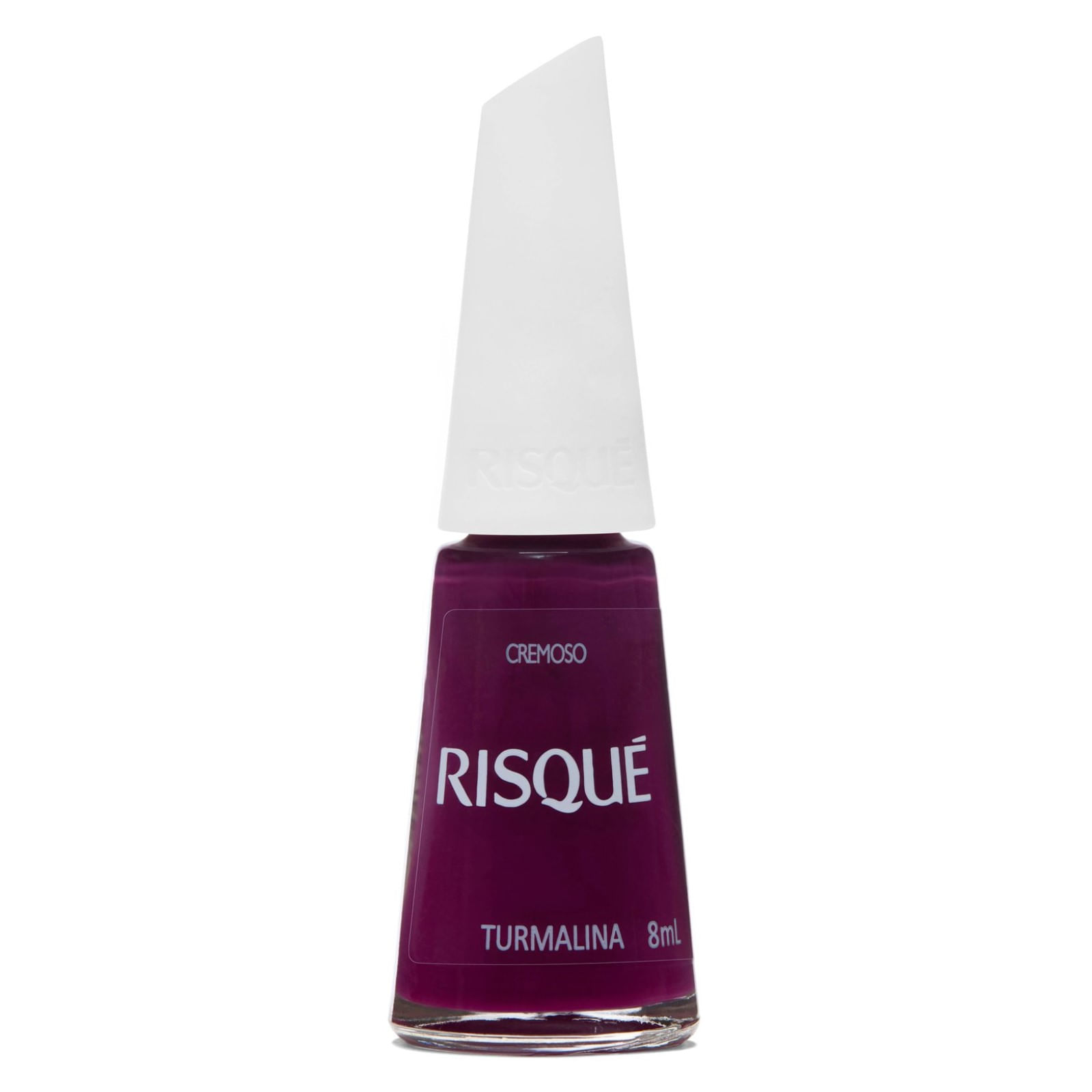 Esmalte Risqué Escuro Cremoso Turmalina Roxo 8ml
