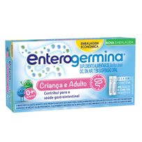 Probiótico Enterogermina Tamanho Família 20 Frascos De 5ml Cada
