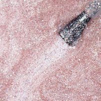 Esmalte Risque Efeito Glitter Granulado Rosé 8ml
