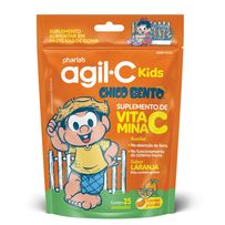 Suplemento de Vitamina C Agil-C Kids Sabor Laranja 25 unidades