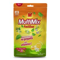 Multimix com Vitamina C Sabor Limão-Menta 10 Pastilhas