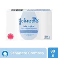 Sabonete em Barra Johnson's Baby Original 80g