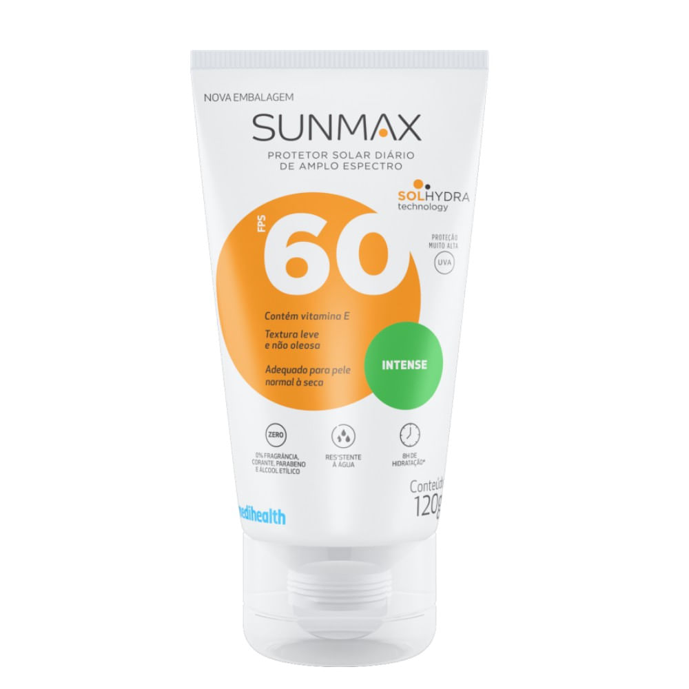 Protetor Solar Sunmax Intense FPS60 120g