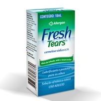 Fresh Tears Carmelose Sodica 0,5% Aleergan Solução Oftálmica 10ml