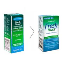 Fresh Tears Carmelose Sodica 0,5% Aleergan Solução Oftálmica 10ml