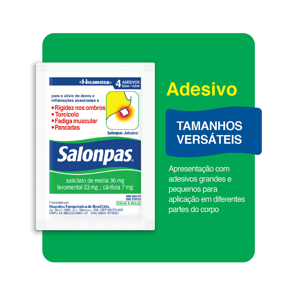 Encontraproduto.com.br - Salonpas Emplastro P