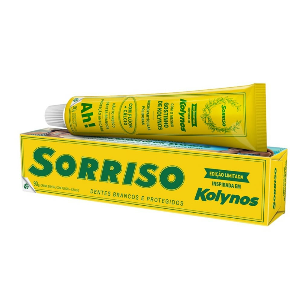 Creme Dental Sorriso Edição Limitada Kolynos 90g