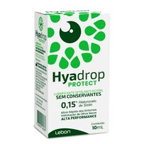 Hyadrop Protect Lubrificante Oftálmico Estéril 10ml