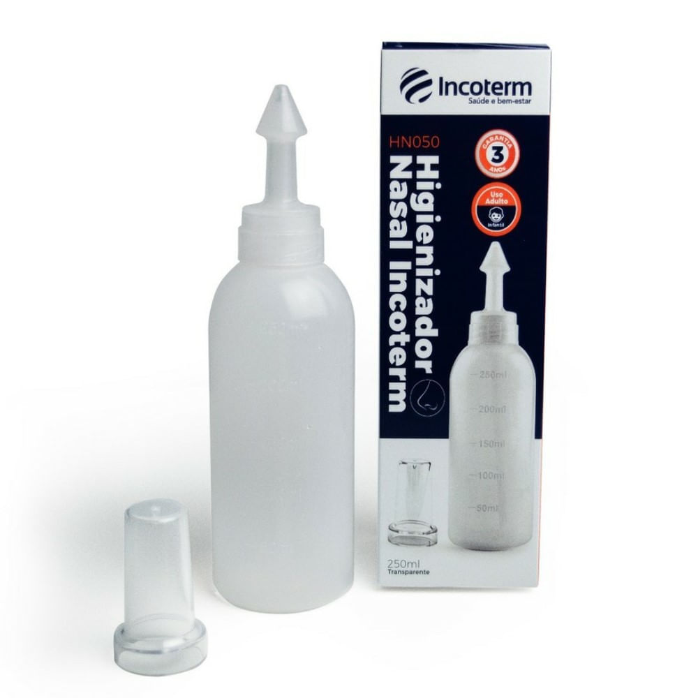 Higienizador Nasal Incoterm Transparente HN050 250ml