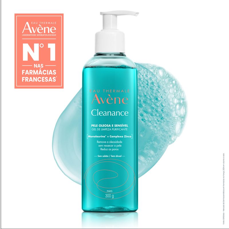 Gel-de-Limpeza-Profunda-Avene-Cleanance-Pele-Oleosa-E-Sensivel-300g---1
