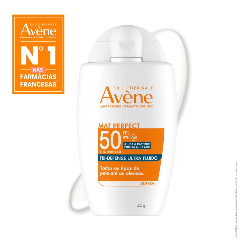 Protetor-Solar-Avene-Mat-Perfect-Tri-Defense-Ultra-Fluido-FPS50-Sem-Cor-40g---1