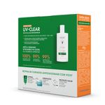 Kit-Vichy-Protetor-Solar-Capital-Soleil-UV--Clear-Sem-Cor-FPS60-40g---Gel-de-Limpeza-Profunda-Normaderm-50g---3
