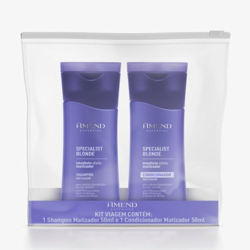 Kit-Amend-Expertise-Specialist-Blonde-Shampoo-Matizador-50ml---Condicionador-Matizador-50ml---0
