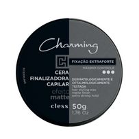 Cera Finalizadora Capilar Charming Efeito Matte Cless Fixação Extraforte 50g