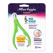 Alicate Cortador de Unhas Merheje Super Verde 1 unidade