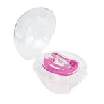 Chupeta-Kuka-Elegance-Premium-N-2-6-meses-Rosa-Bico-Orto-1-Unidade---2