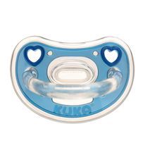Chupeta Kuka Elegance Premium N°2 +6 meses Azul Bico Orto 1 Unidade