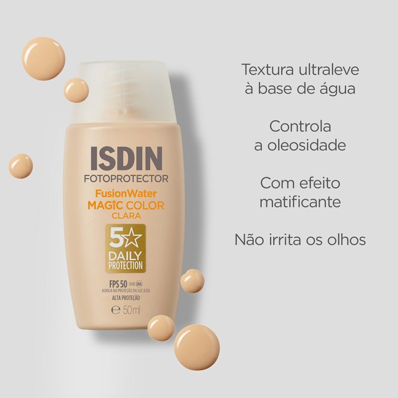 Protetor-Solar-Facial-Isdin-Fusion-Water-Color-Clara-Fps50-50ml---3