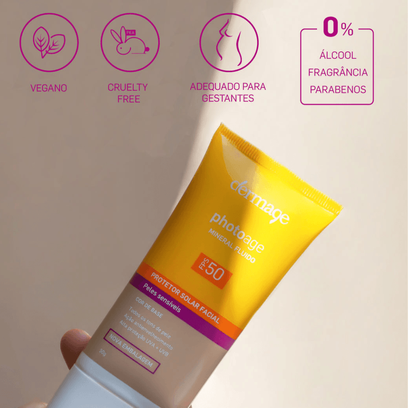 Protetor-Solar-Facial-Dermage-Photoage-Mineral-Fluido-FPS50-Color-50g---3
