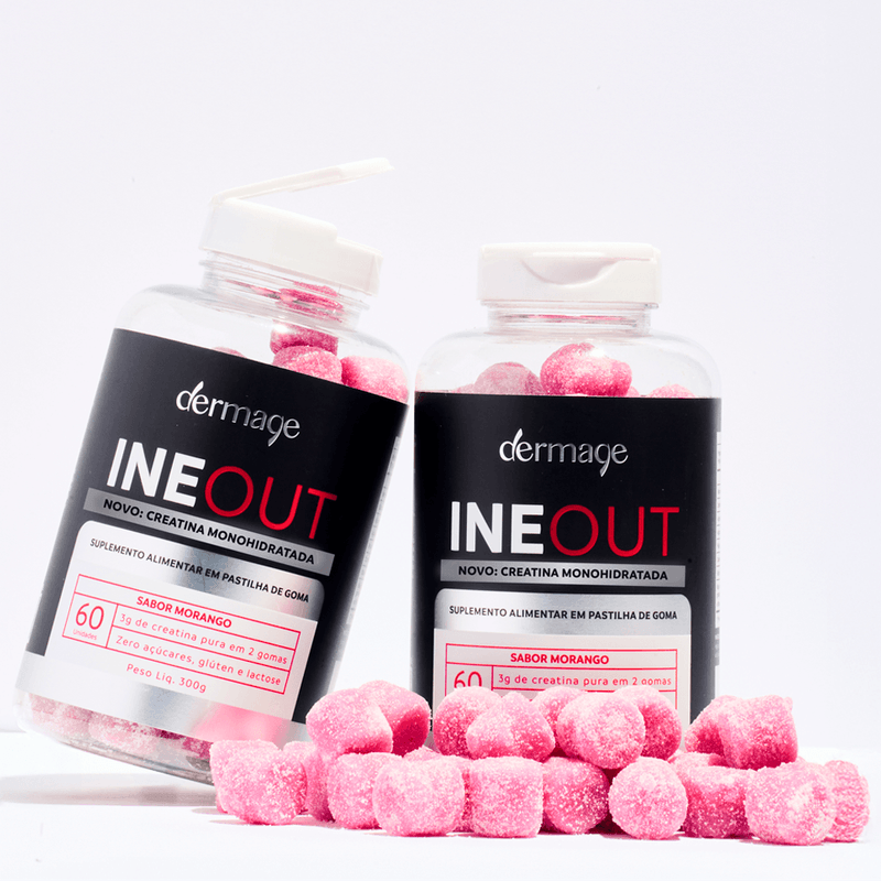 Suplemento-Alimentar-Dermage-Ineout-Creatina-Sabor-Morango-60-Gomas---6