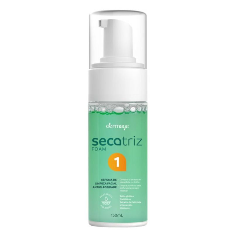 Espuma-de-Limpeza-Facial-Antioleosidade-Dermage-Secatriz-Foam-150ml---0