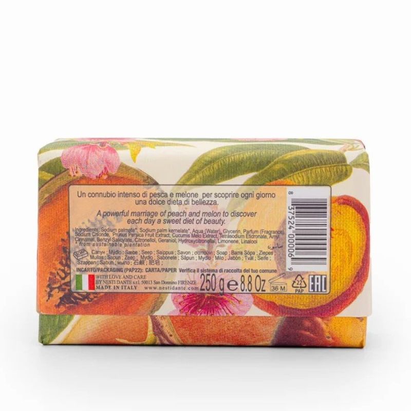 Sabonete-Em-Barra-Nesti-Dante-Il-Frutteto-Pessego-E-Melao-250g---1
