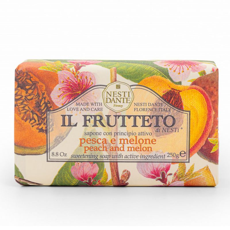 Sabonete-Em-Barra-Nesti-Dante-Il-Frutteto-Pessego-E-Melao-250g---0