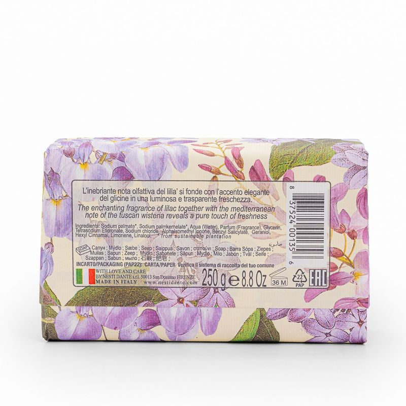 Sabonete-Romantica-Glicinia-toscana-e-essencias-de-lilas-250g---1