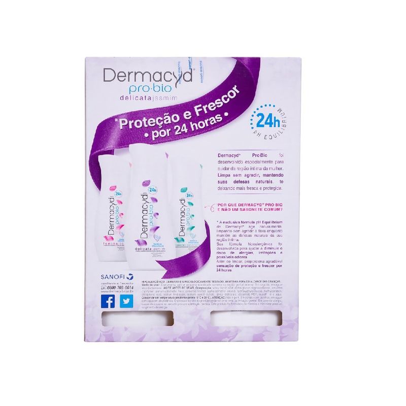Kit-Sabonete-Liquido-Intimo-Dermacyd-Pro-Bio-Delicata-200ml-100ml---3