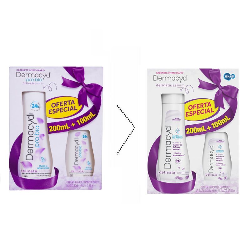 Kit-Sabonete-Liquido-Intimo-Dermacyd-Pro-Bio-Delicata-200ml-100ml---1