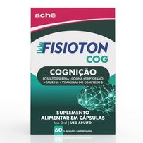 Suplemento Alimentar Aché Fisioton Cognição 60 Cápsulas