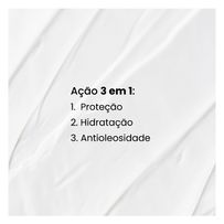 Protetor Solar Facial Helioderm FPS70 Oil Free 3 em 1 Cor Bege Claro 2.0 - 50g