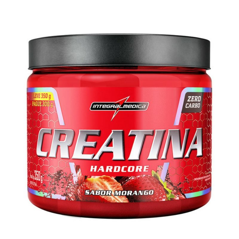 Creatina-Integralmedica-Hardcore-Sabor-Morango-350g---0