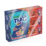 Creme-Dental-Tra-La-La-Kids-Vegano-Sabor-Morango-3-Unidades-de-50g-Cada---0
