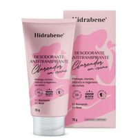 Desodorante Antitranspirante Hidrabene Clareador em Creme 70g