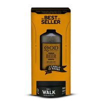 Kit QOD Barber The Best Seller Shampoo Premium Beer 220ml + Pomada Capilar Walk 70g