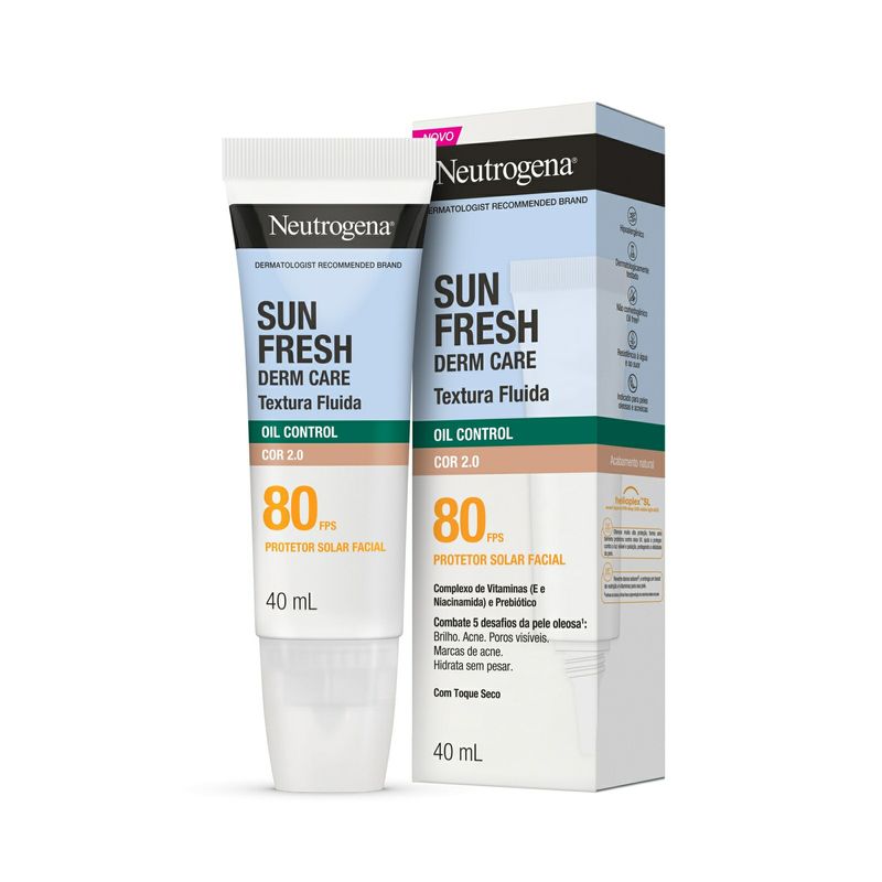 Protetor-Solar-Facial-Neutrogena-Sun-Fresh-Derm-Care-Oil-Control-Fluido-Cor-2-0-FPS80-40ml---3