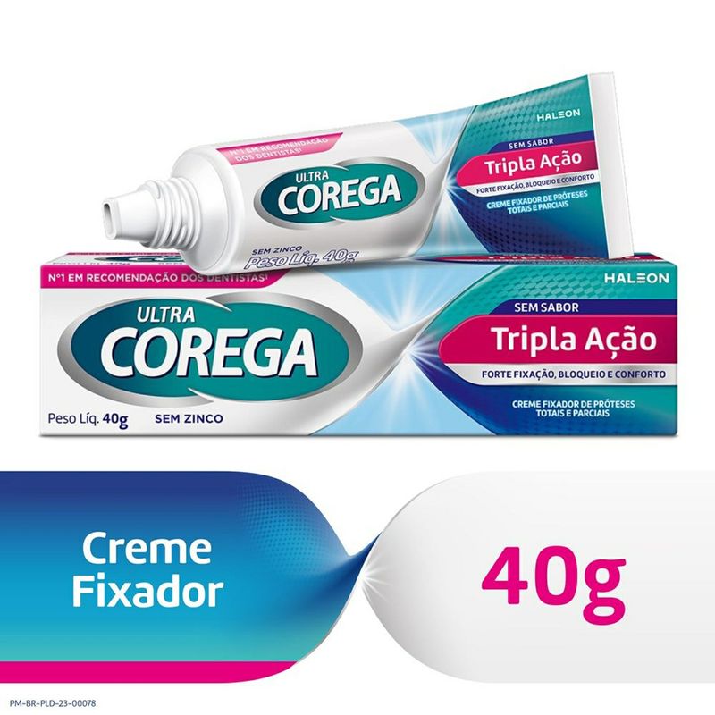 Creme-Fixador-De-Proteses-Ultra-Corega-Tripla-Acao-Sem-Sabor-40g---1