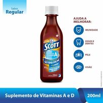 Suplemento Vitamínico Scott Regular Frasco 200ml