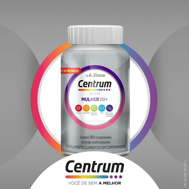Suplemento-Alimentar-Centrum-Mulher-50-Select-150-Comprimidos---6