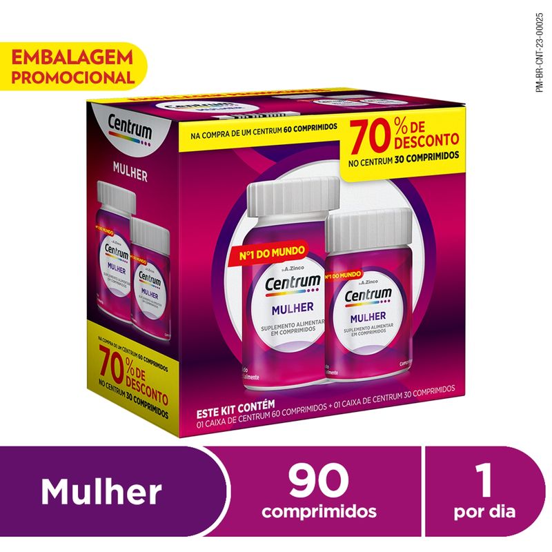 Kit-Suplemento-Alimentar-Centrum-Mulher-60-Comprimidos-30-Comprimidos---1