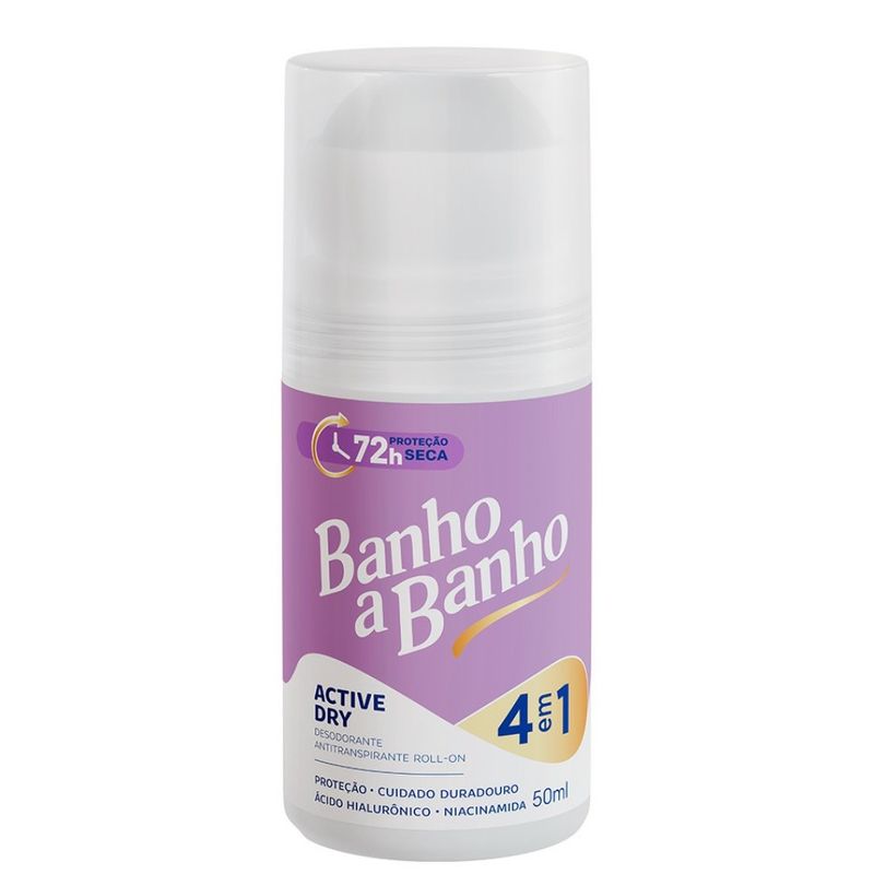 Desodorante-Antitranspirante-Roll-On-Banho-a-Banho-4-em-1-Active-Dry-Feminino-50ml---0